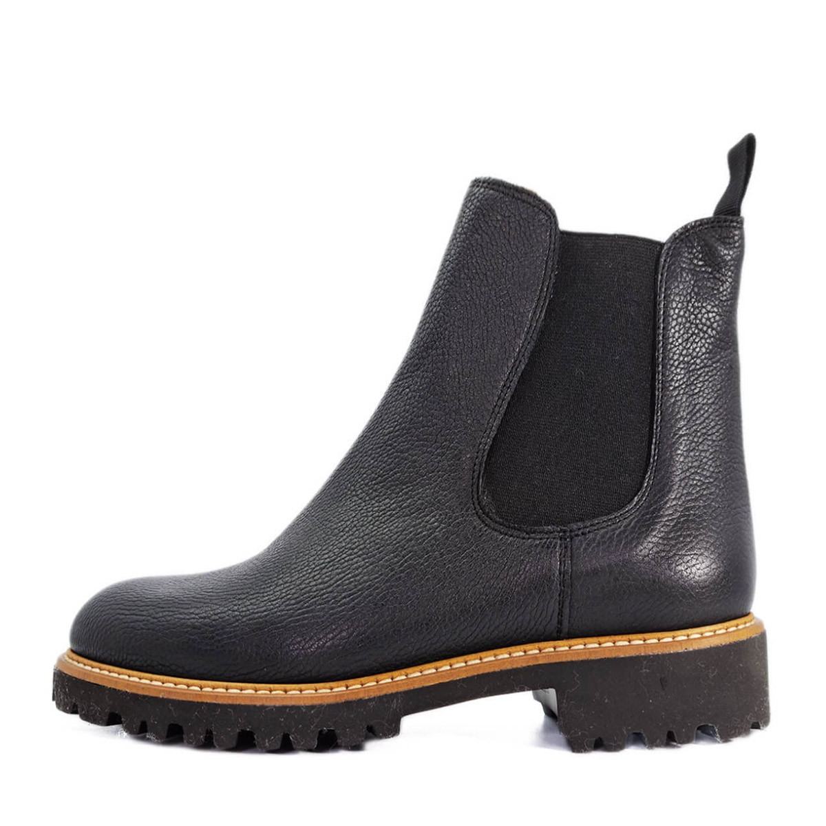 Boots  chelsea cuir noir