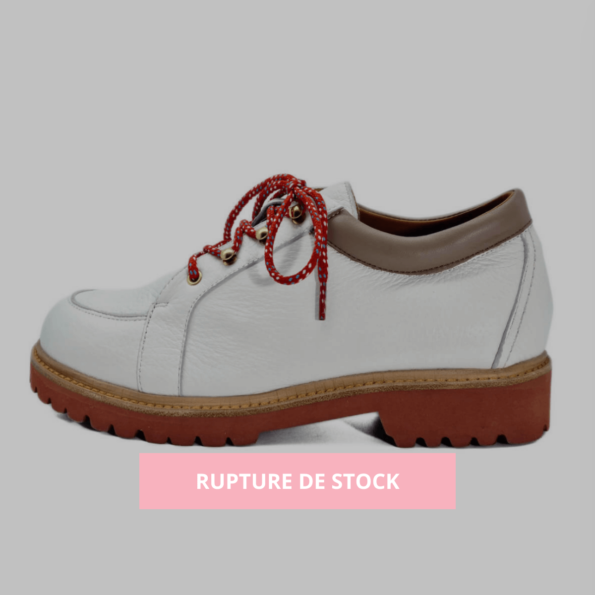 Derby cuir Maretto