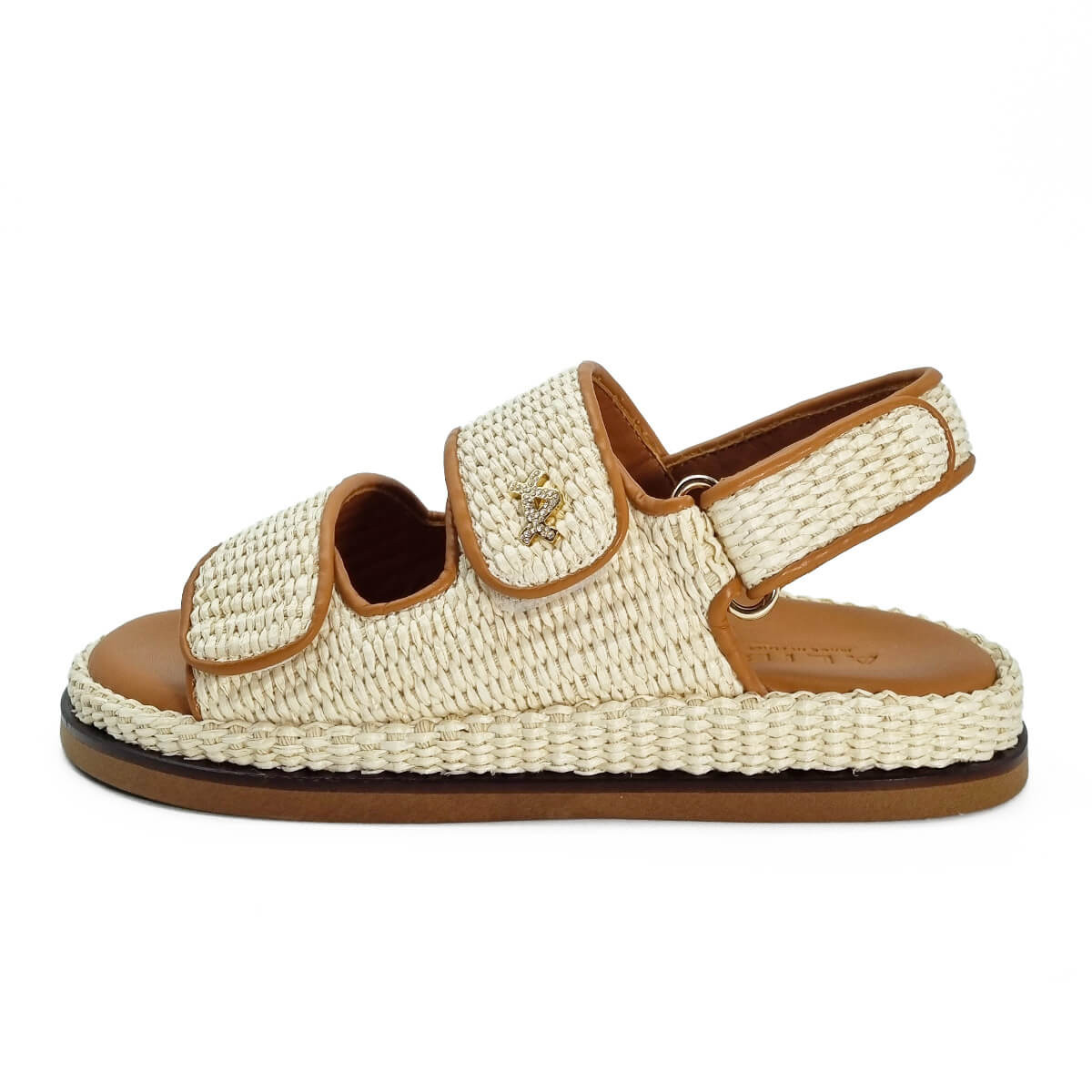 Sandale raphia Alibi