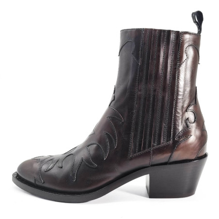 Boots cuir Sartore