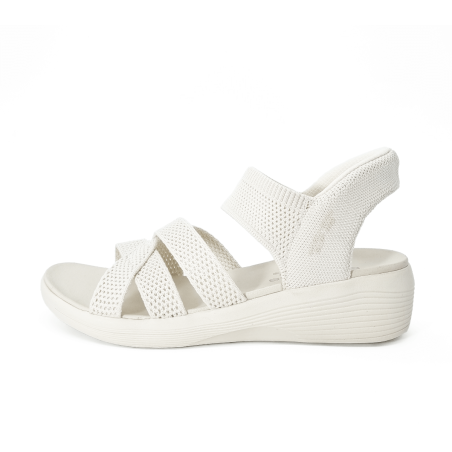 Sandale blanche Skechers