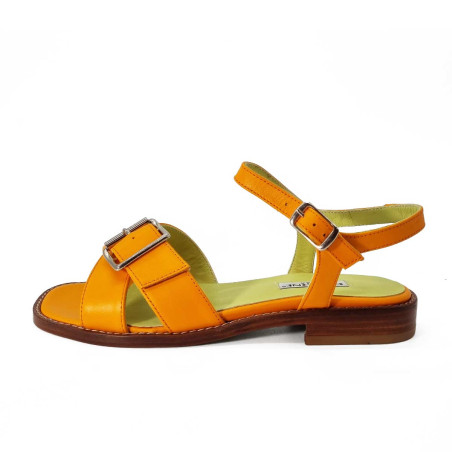 Sandale cuir Cervone