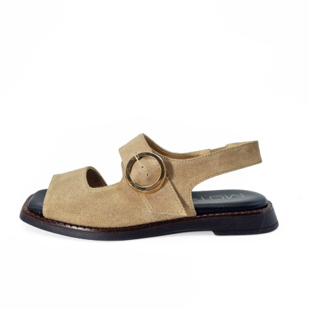 Sandale daim Mot Clé