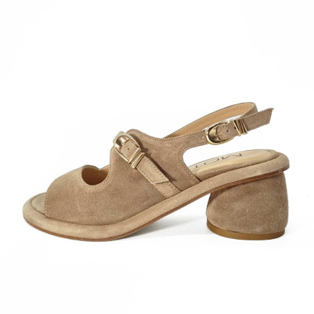 Sandale daim Mot Clé