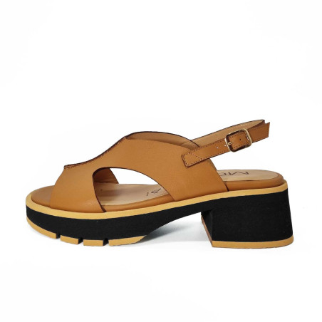 Sandale cuir Mot Clé