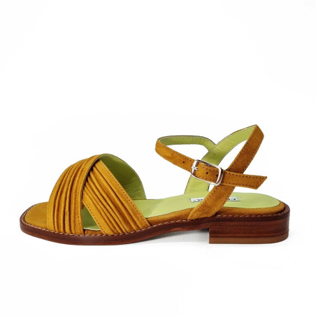 Sandale daim Cervone