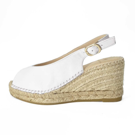 Espadrille cuir Bayona