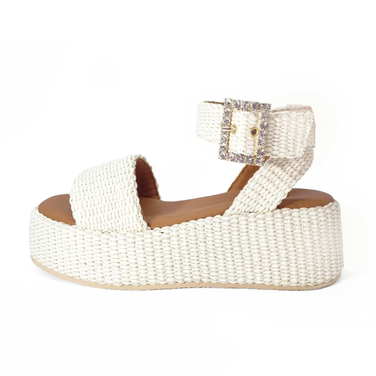 Sandale raphia Alibi