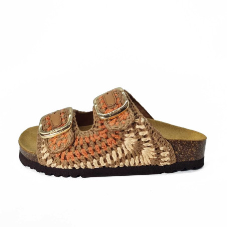 Sandale crochet Scholl