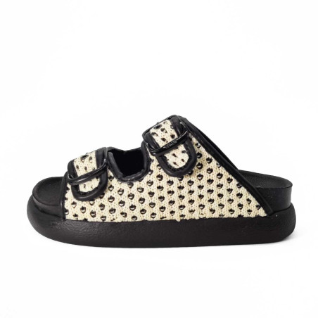 Sandale crochet scholl