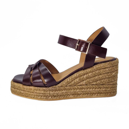 Espadrille cuir Bobbies