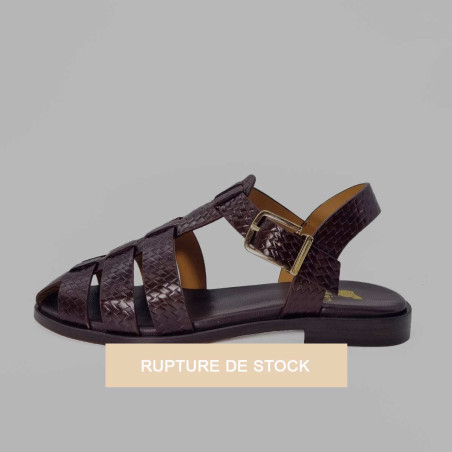 Sandale cuir Bobbies
