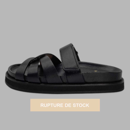 Mule cuir Bobbies