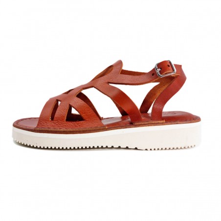 Sandale cuir Fracap