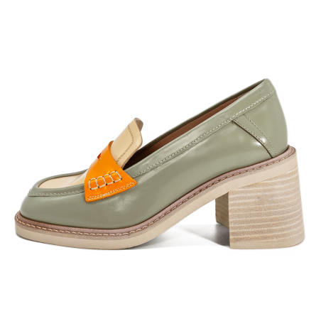 Mocassin cuir Pertini