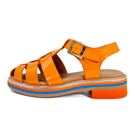 Sandale cuir Pertini