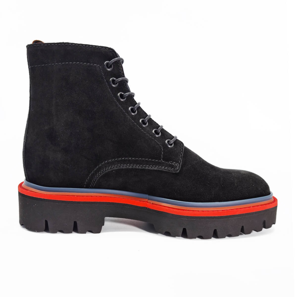 Chaussures Paul Smith Veronica - Plateforme En Daim Noir - Pointure 36 EU - Neuf Avec Emballage